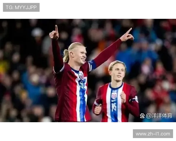 特写:哈兰德与队友更衣室内载歌载舞,庆祝挪威基本锁定世界杯名额