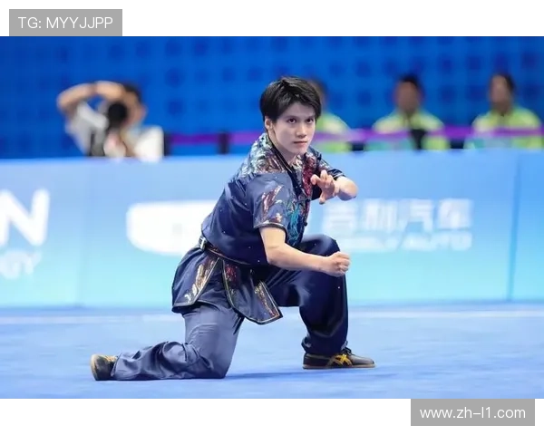 亚运会武术项目表演赛，太极拳选手展示VR辅助训练